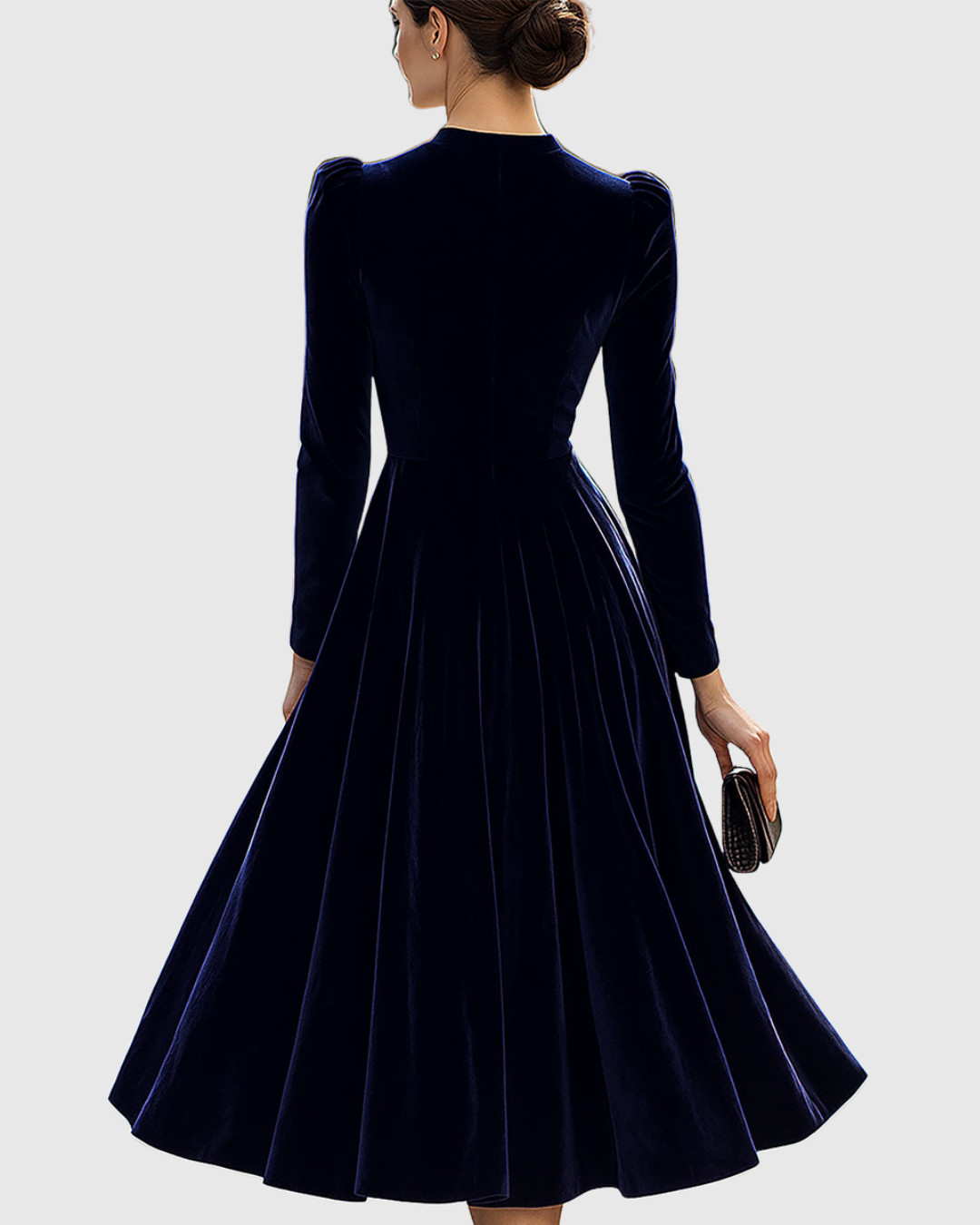Helena - Garnet Midi Dress