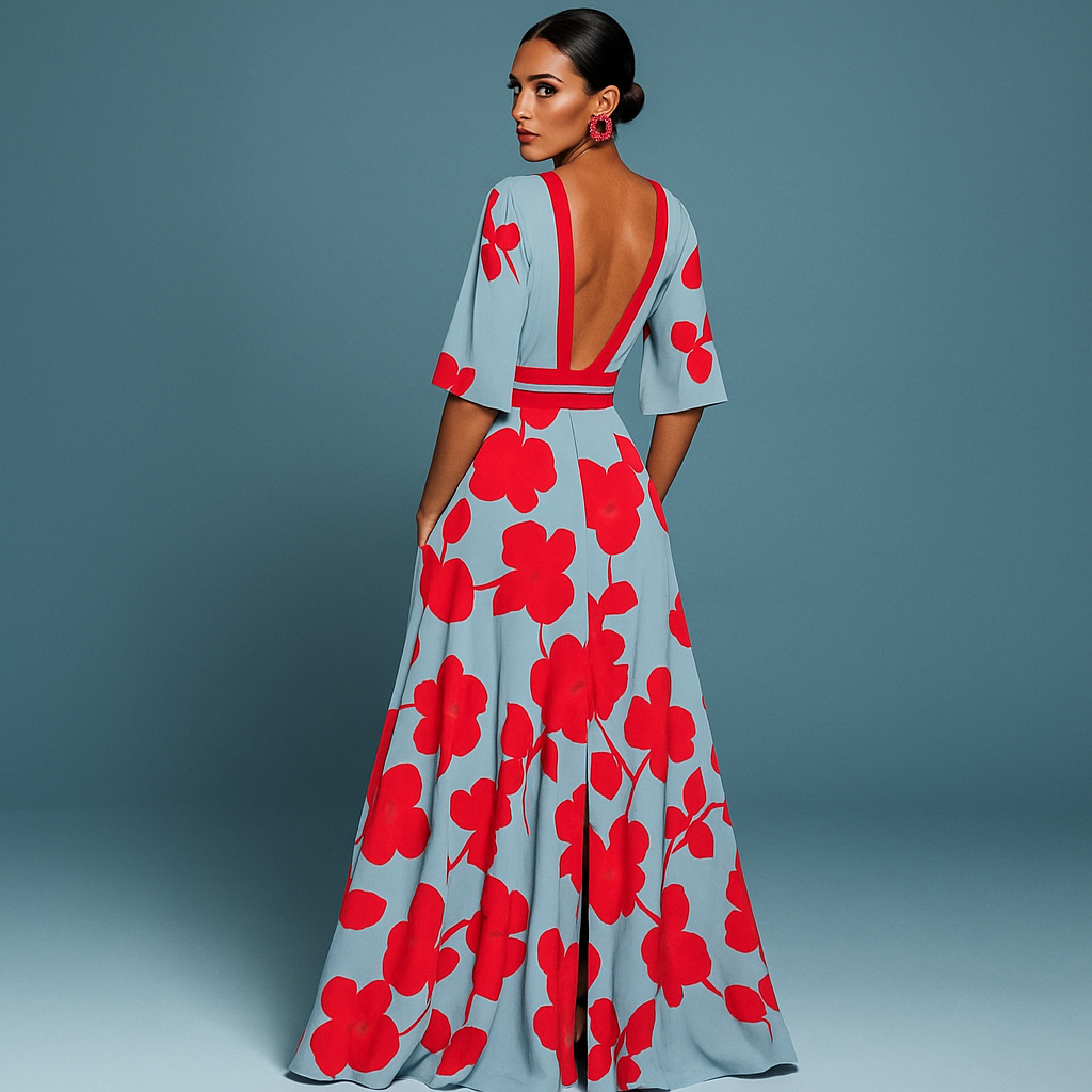 Annika – Elegant viskosklänning
