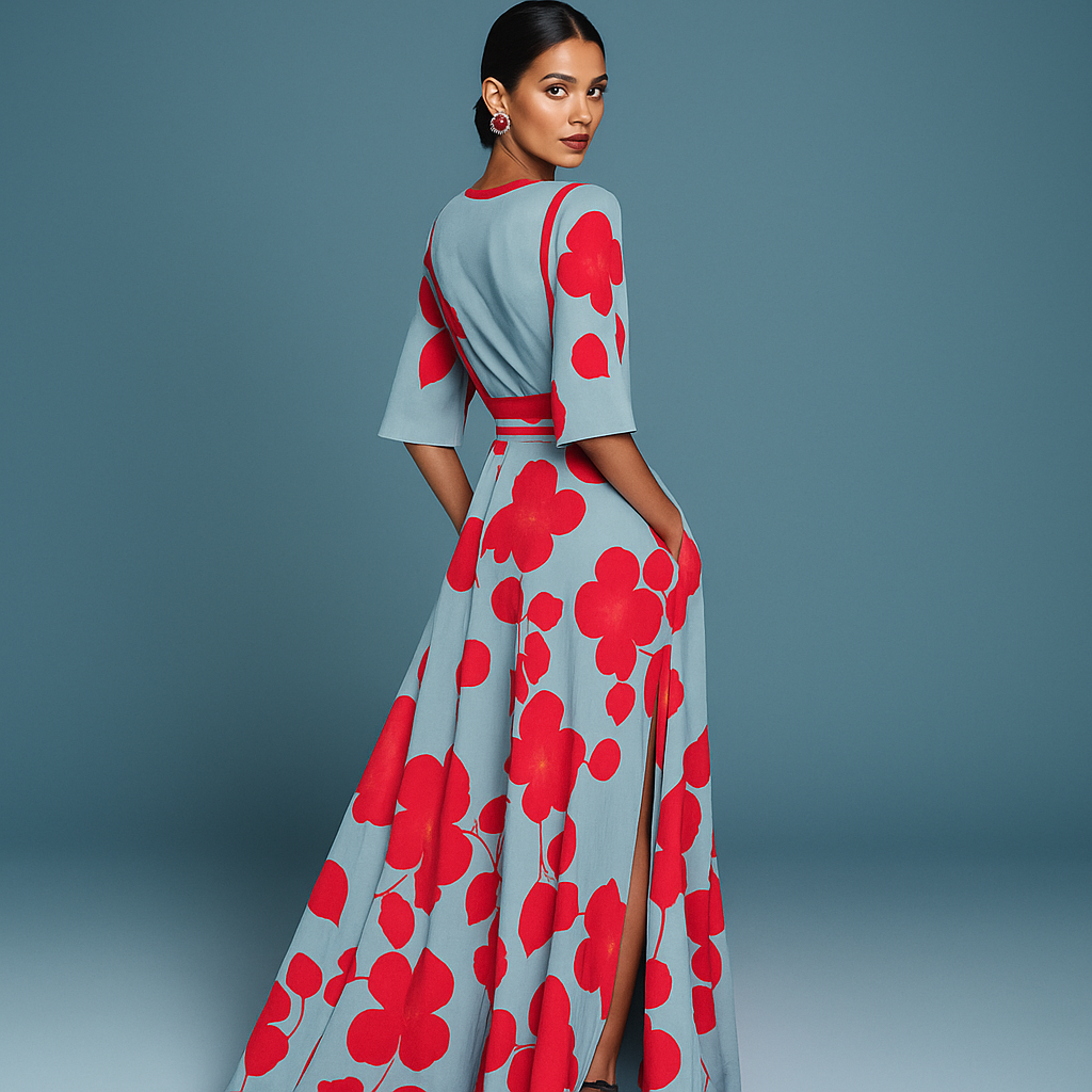 Annika – Elegant viskosklänning