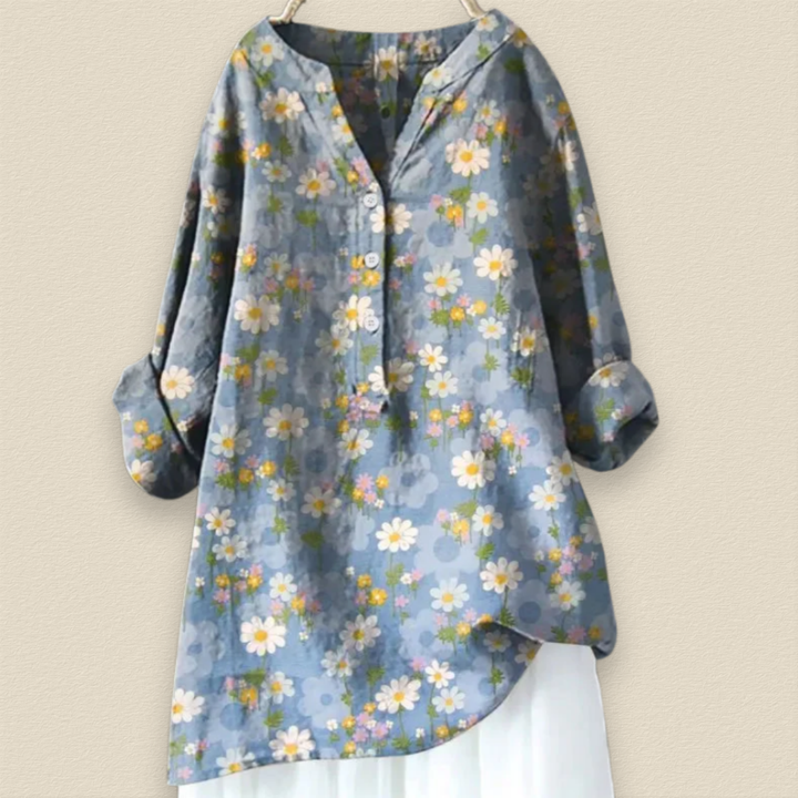 Elsa – Lätt blommig blus