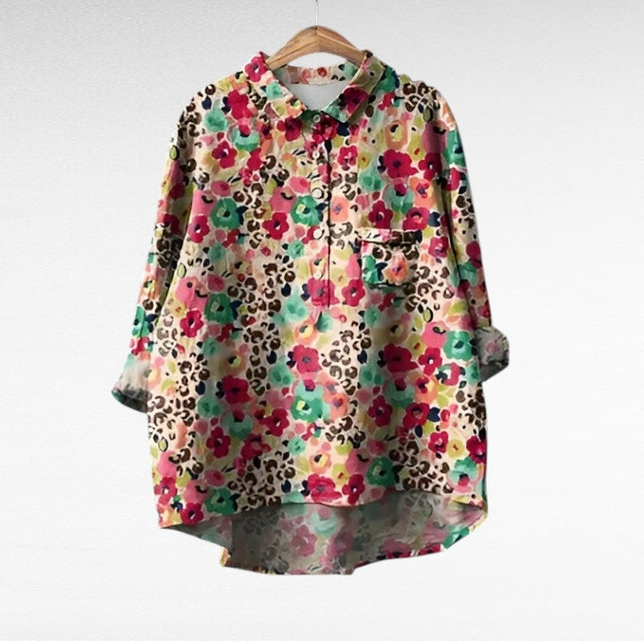Inga – Elegant linneskjorta för sommar