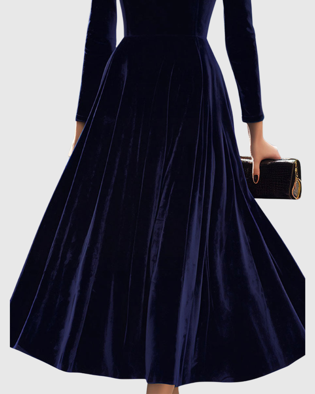 Helena - Garnet Midi Dress