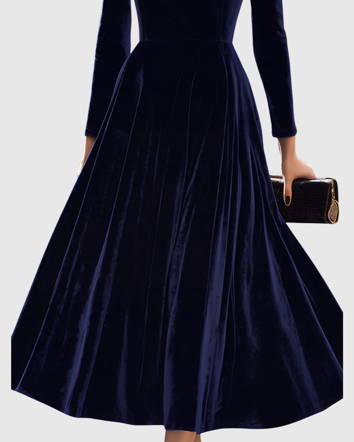 Helena - Garnet Midi Dress