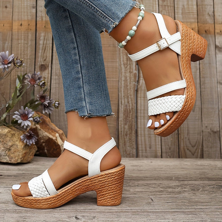 Caroline | Braided Sandals