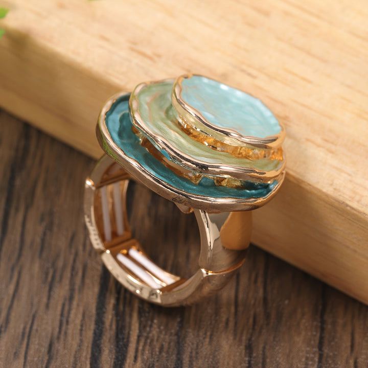 SHANA | ELEGANT BOHO TRIPPEL-LAGERS RING
