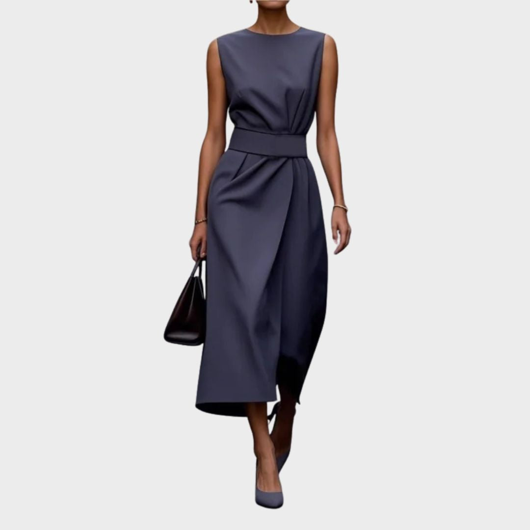 Zofia - The Elegant Dress with a Round Neckline