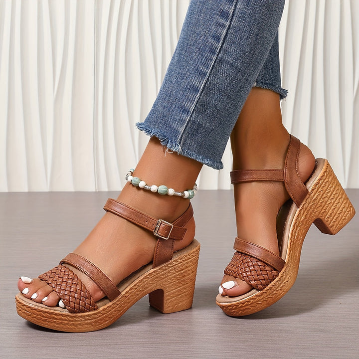 Caroline | Braided Sandals