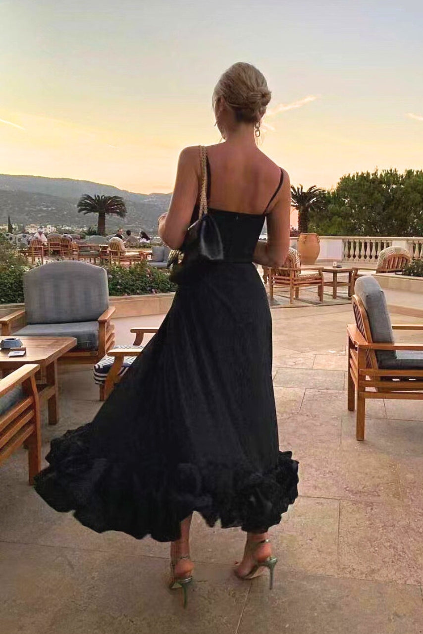 Hjördis – Elegant flödande klänning