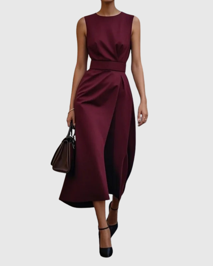 Zofia - The Elegant Dress with a Round Neckline
