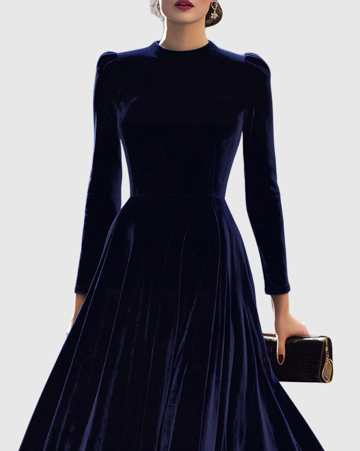 Helena - Garnet Midi Dress