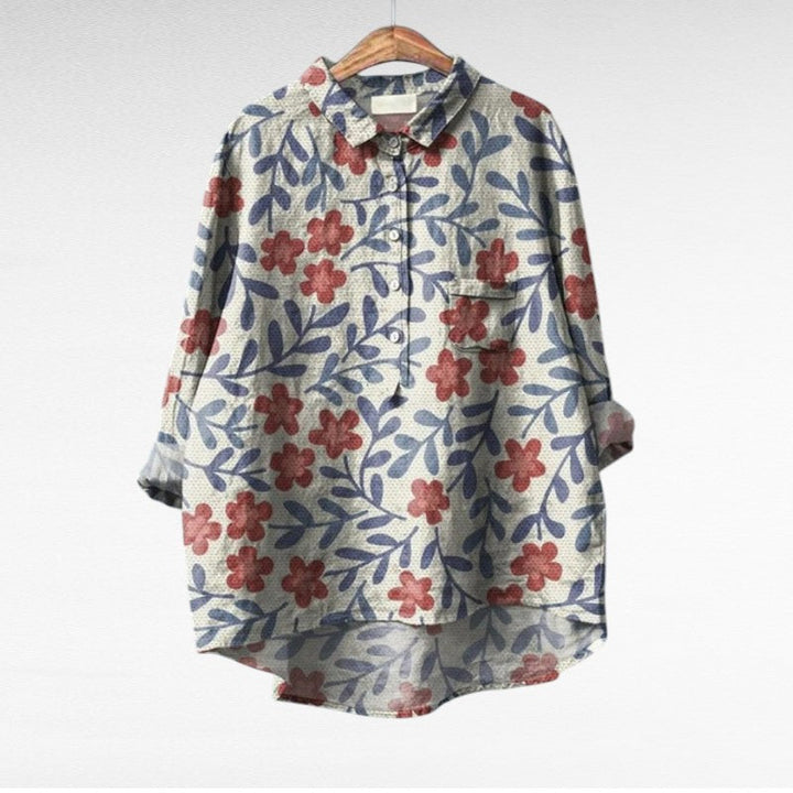 Mona – Elegant linneskjorta för sommar