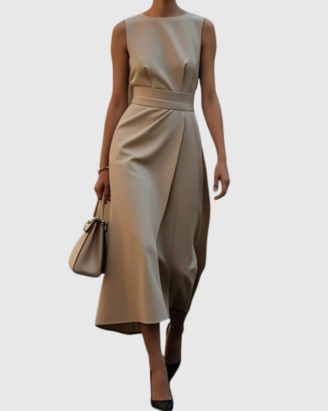 Zofia - The Elegant Dress with a Round Neckline