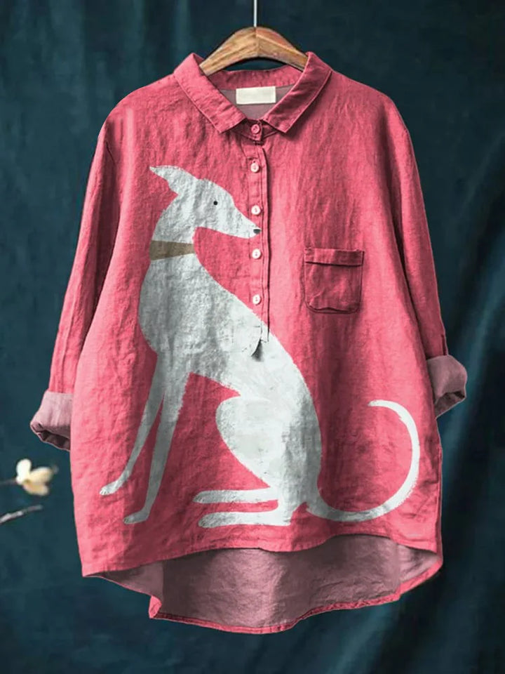 Irma – T-shirt med hundmotiv
