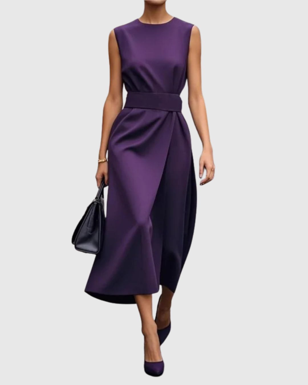 Zofia - The Elegant Dress with a Round Neckline