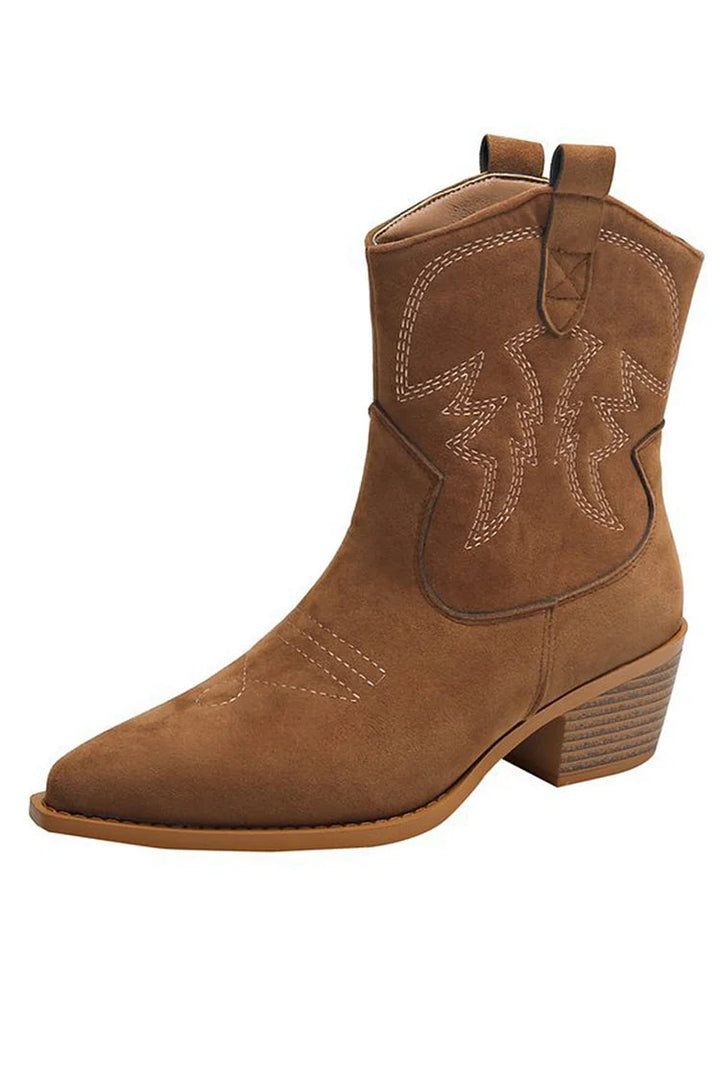 POINTY WESTERANKELL BOOT