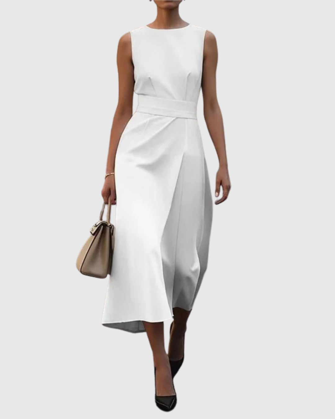 Zofia - The Elegant Dress with a Round Neckline