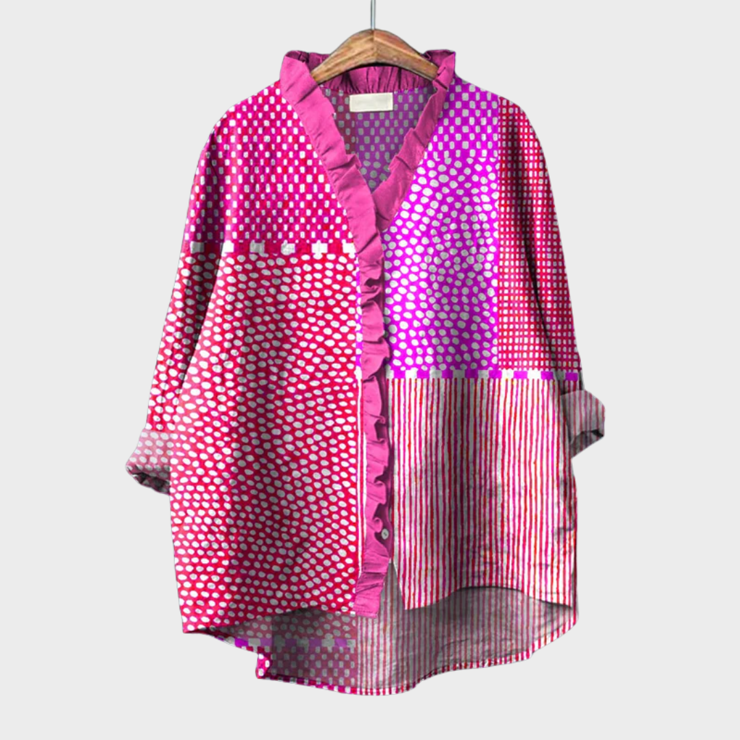 Inga – Elegant linneskjorta för sommar