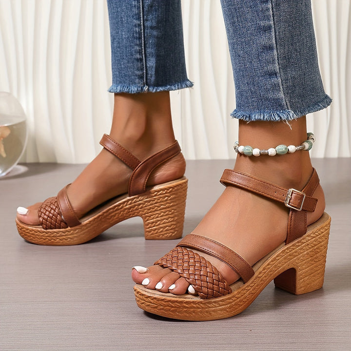 Caroline | Braided Sandals