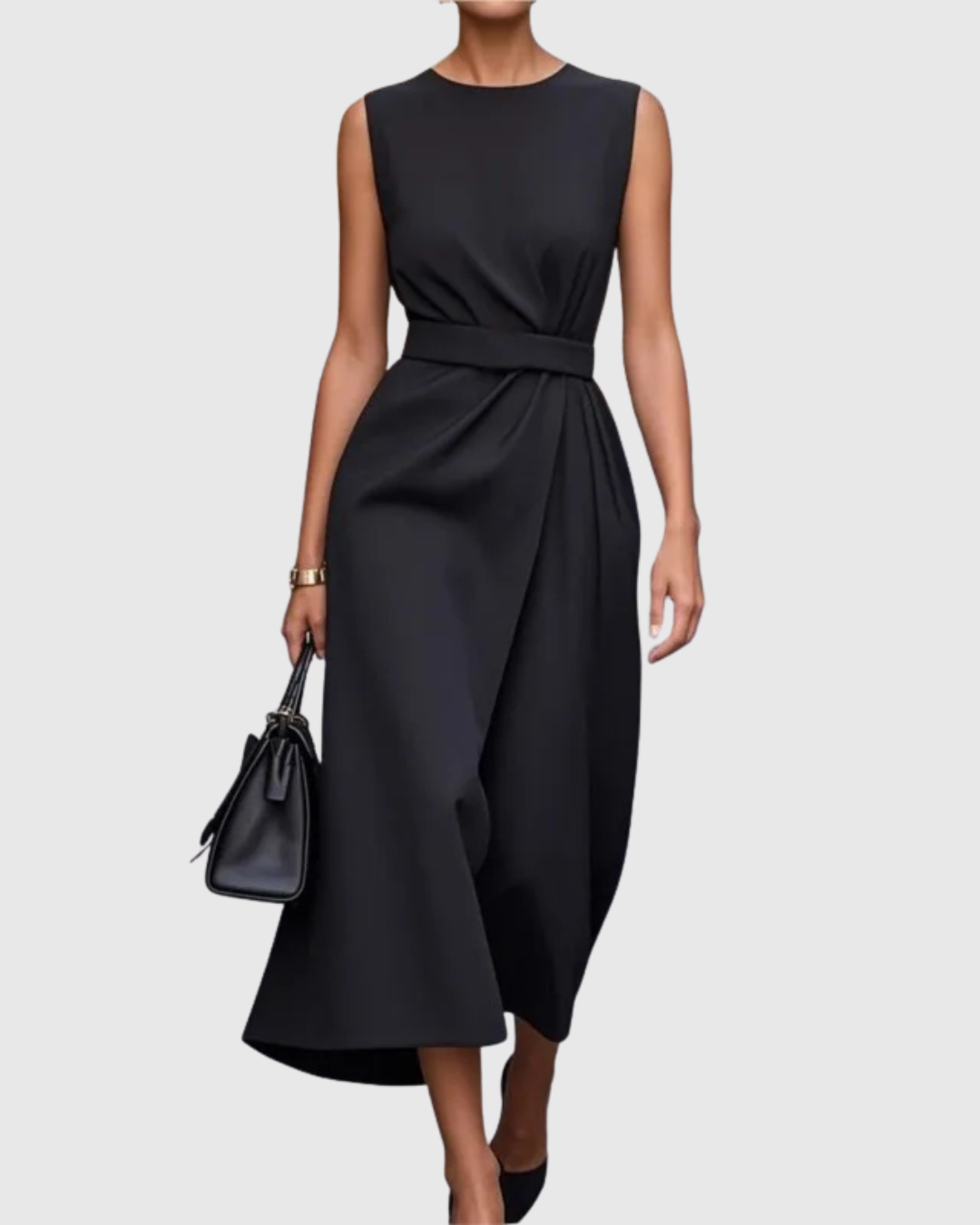 Zofia - The Elegant Dress with a Round Neckline
