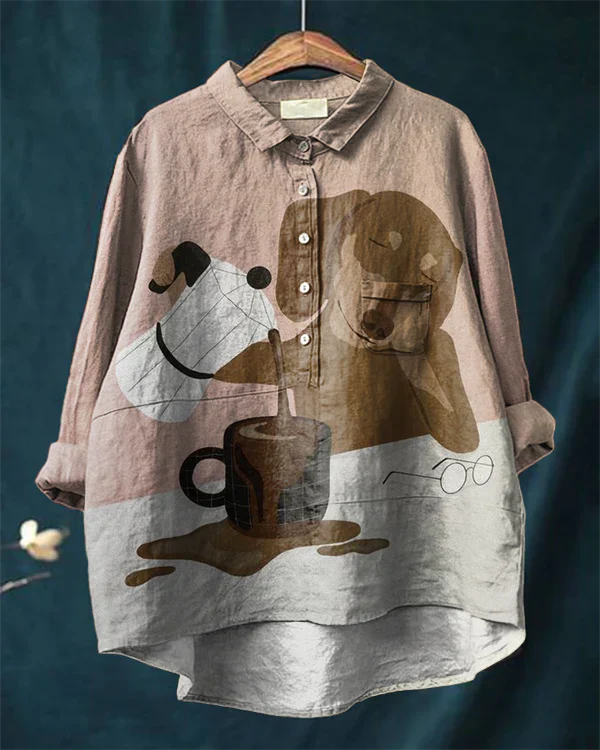 Irma – T-shirt med hundmotiv