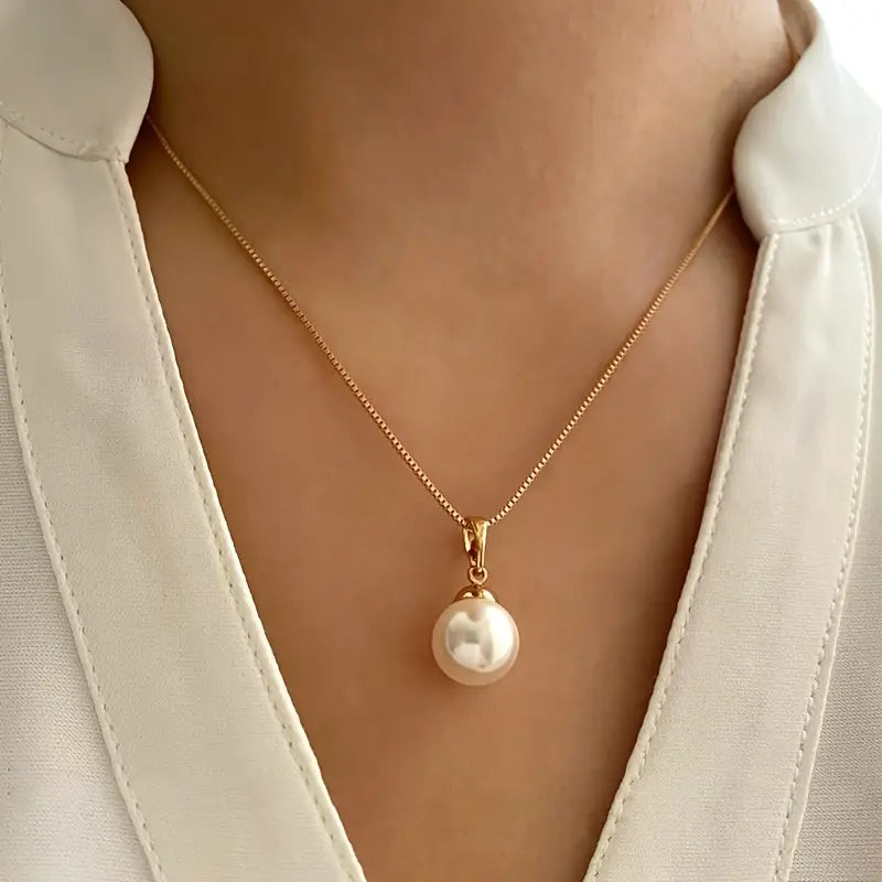 Elegant Goldgrace Pearl Jewelry Set