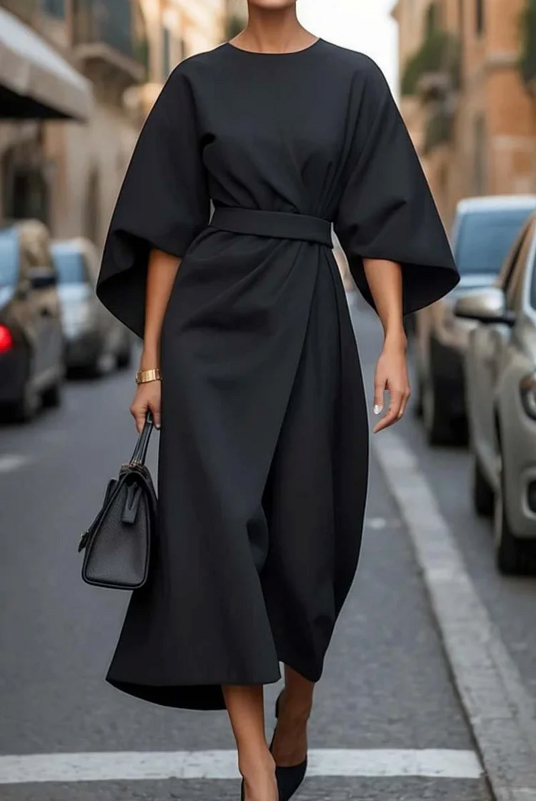 LILIANA | CLASSIC PUFF SLEEVE DRESS