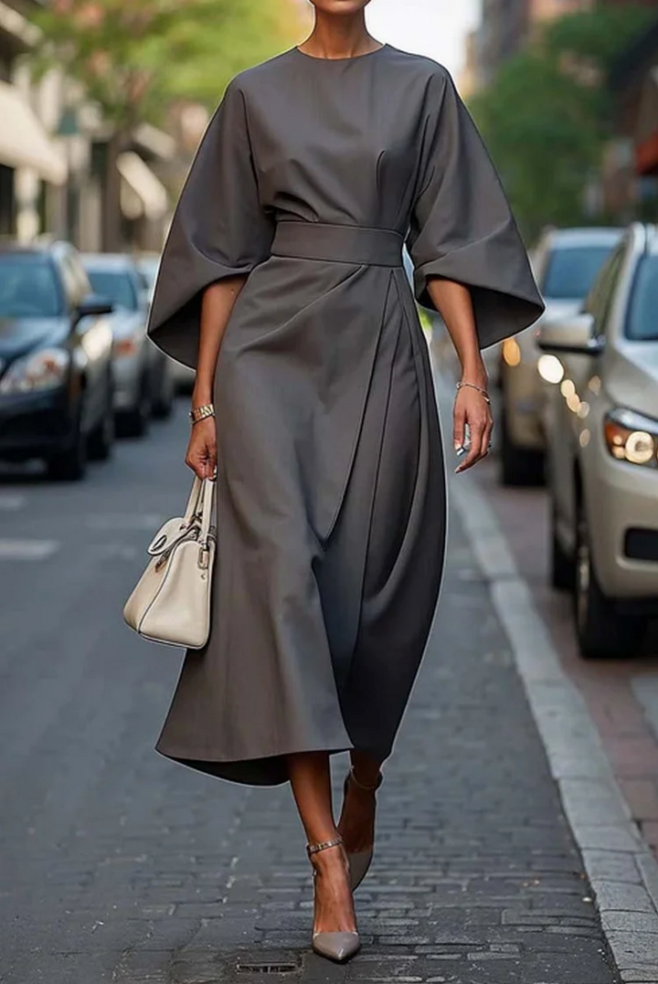 LILIANA | CLASSIC PUFF SLEEVE DRESS