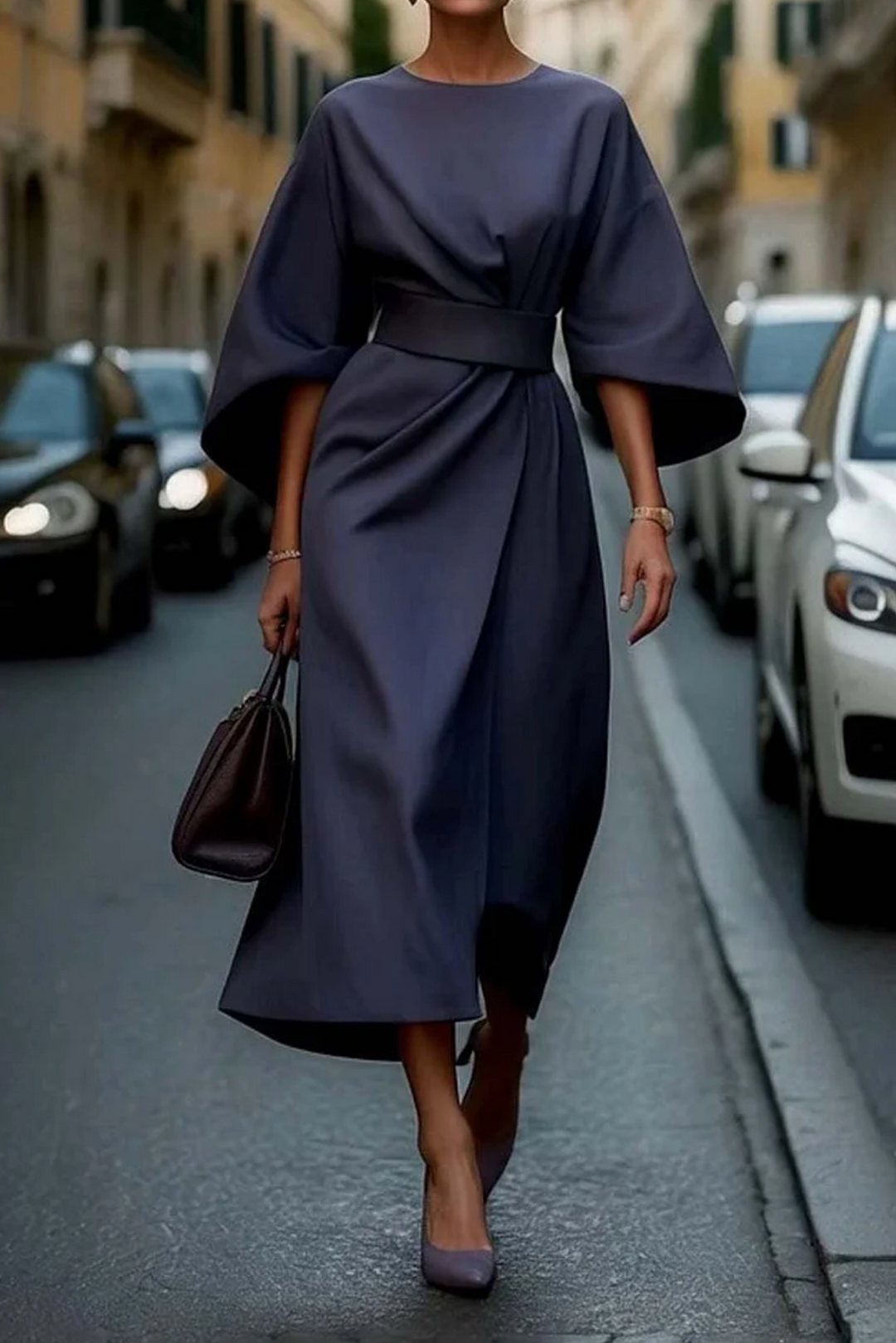 LILIANA | CLASSIC PUFF SLEEVE DRESS
