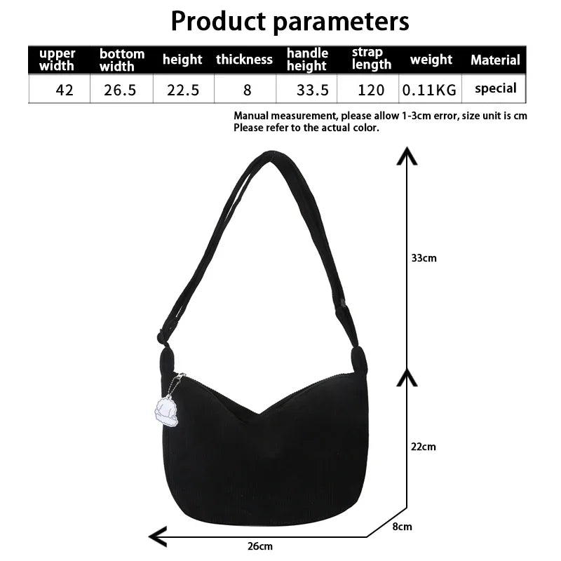 Cordura Crossbody-väskor för dam