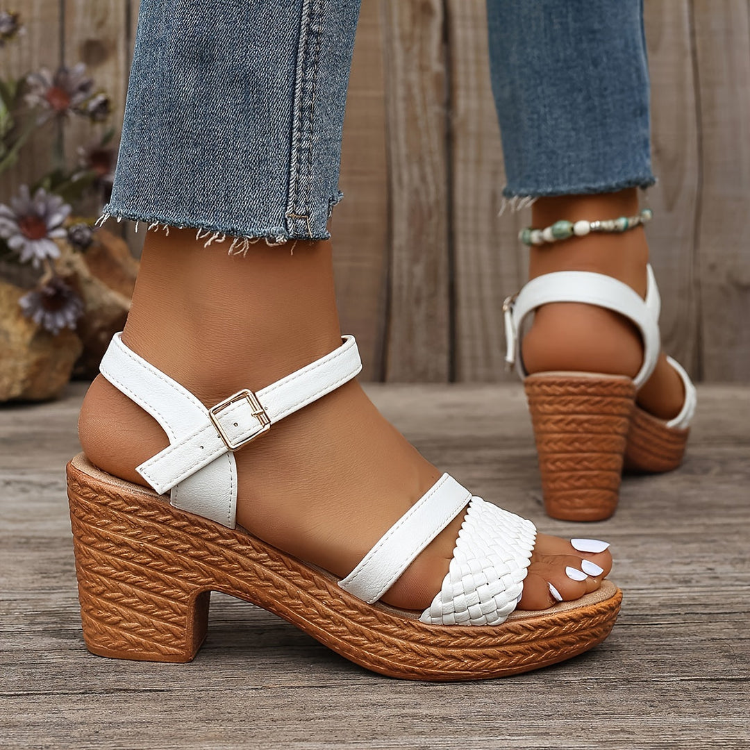 Caroline | Braided Sandals