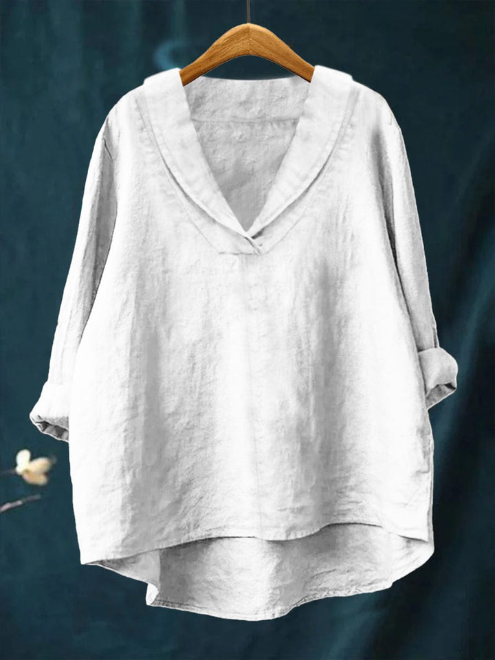 Judit – Elegant linneskjorta för sommar