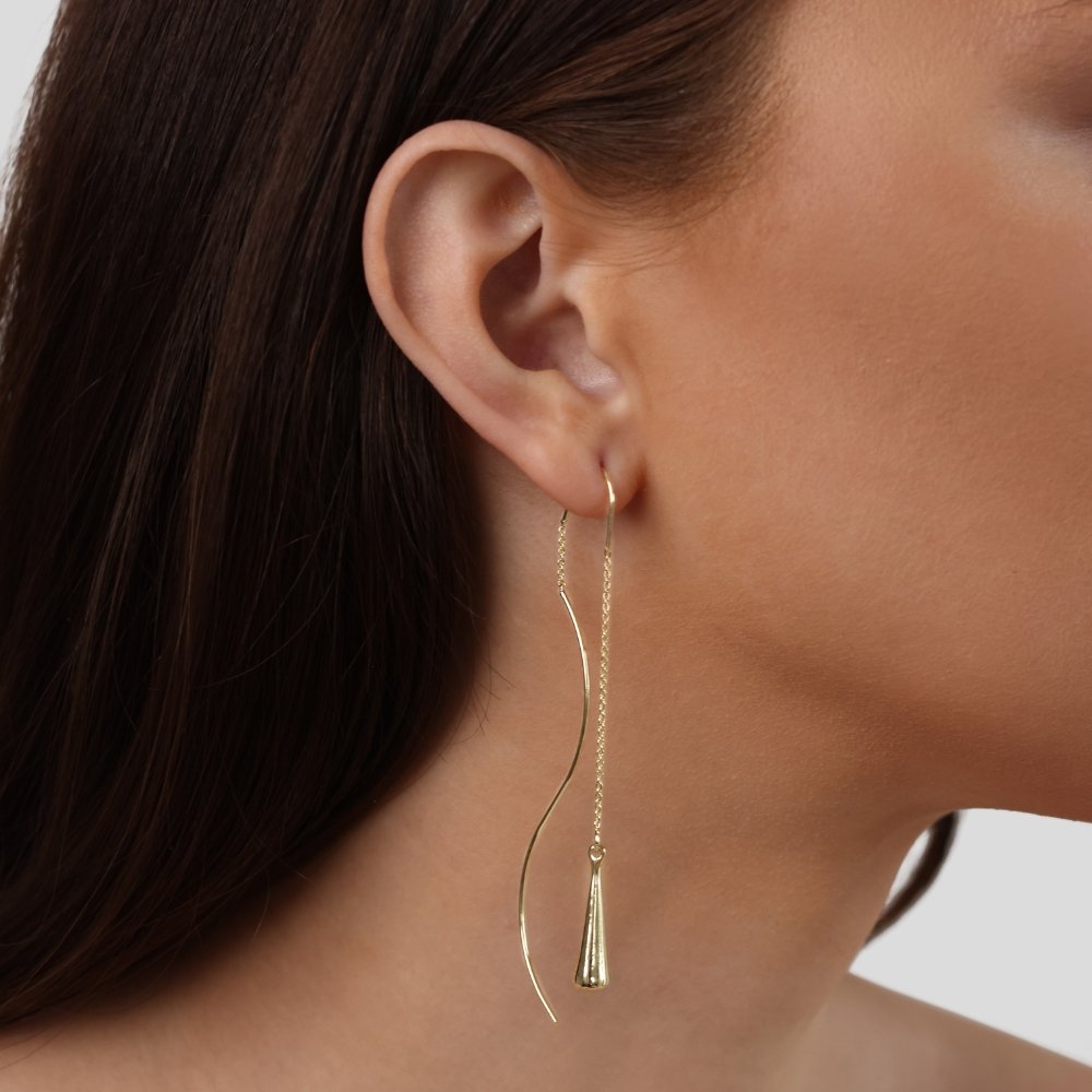 ELISHA | ELEGANTA PÄRONFORMADE ÖRHÄNGEN
