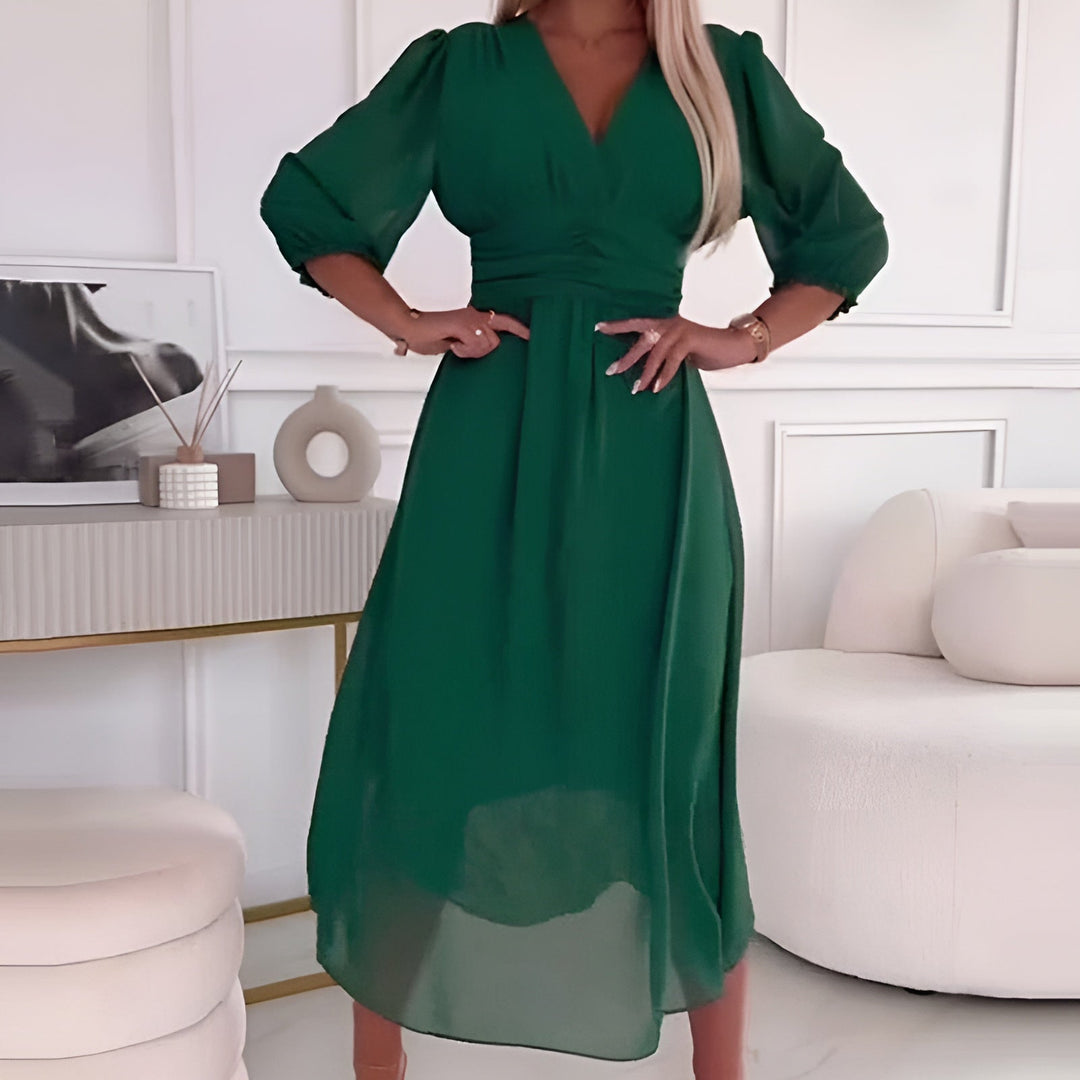Gun – Elegant omlottklänning