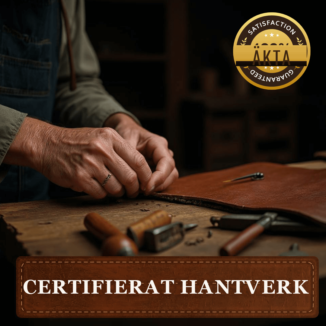 Margareta – Rymlig magväska med mönstrat axelband – certifierat hantverk