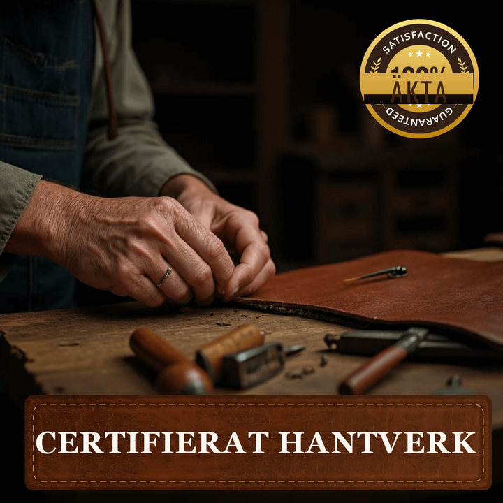 Ulrika – Rymlig toteväska i läder – certifierat hantverk